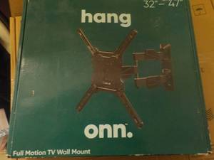 lot 208 image: Hang 32-47 Full Motion Tv Wall Mou...