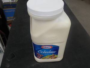 lot 235 image: 1 Gallon Kraft Coleslaw Dressing...