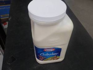 lot 236 image: 1 Gallon Kraft Coleslaw Dressing...