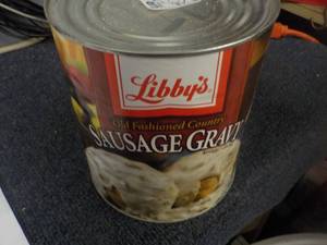 lot 249 image: 6 lb. 10 oz Libbys Sausage Gravy...