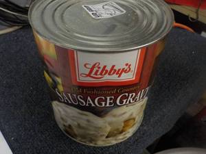 lot 250 image: 6 lb. 10 oz Libbys Sausage Gravy...