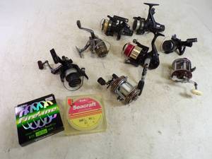 lot 17 image: Fishing Reels and Fishing line