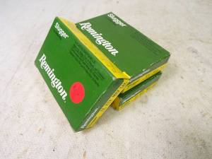 lot 36 image: 3 Boxes of 12 GA. Slug Ammunition Total 15 Cartridges