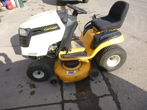 lot 2 image: Cub Cadet LTX1045 Riding Lawn Mower