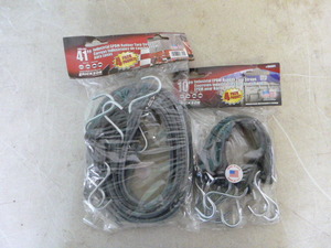 lot 47 image: 2 Packs of Erickson Industrial EPDM Rubber Tarp Straps