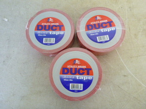 lot 114 image: 3 Rolls of Utility Grade Duct Tape