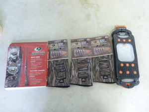 lot 145 image: Rifle Skin, Buttstock Shotgun Shell Holders and Ice Cleats