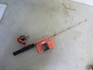 lot 150 image: Celsius Multi-Species Ice Combo Rod and Reel