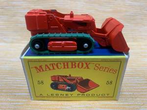 lot 37 image: Vintage Lesney Matchbox w Box #58 Drott Excavator
