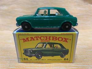 lot 41 image: Vintage Lesney Matchbox w Box #64 M.G. 1100