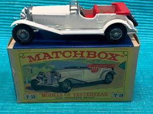 lot 60 image: Lesney Matchbox Models of Yesteryear Y10 1928 Mercedes 36220