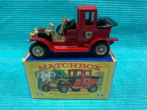 lot 61 image: Lesney Matchbox Models of Yesteryear Y11 1912 Packard Landaulet