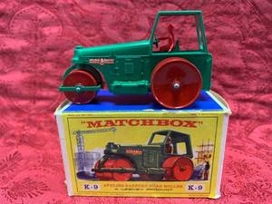 lot 70 image: Lesney Matchbox King Size K9 Aveling-Barford Road Roller