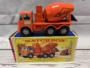 lot 74 image: Lesney Matchbox King Size K13 Ready-Mix Concrete Truck