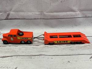 lot 89 image: Vintage Lesney Matchbox Kingsize #8 Scammell with Trailer