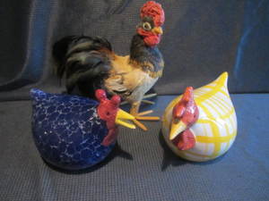 lot 377 image: Chickens & Rooster