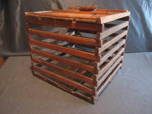 lot 382 image: Antique Egg Crate, Print