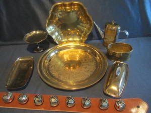 lot 399 image: Gorham Brass