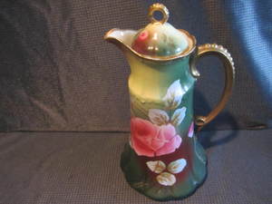 lot 404 image: Antique Chocolate Pot