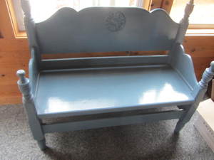 lot 358 image: Hall Bench