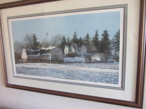lot 426 image: Rural Home Print