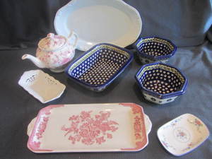 lot 436 image: China - Polish, Red Transfer