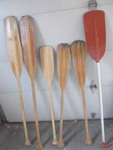 lot 503 image: Canoe Paddles