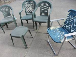 lot 510 image: Lawn Chairs
