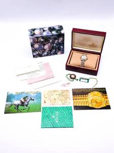 lot 2 image: Ladies Rolex Oyster Perpetual Datejust 69173 w Original Box, Paperwork, Receipt, Manual, Links