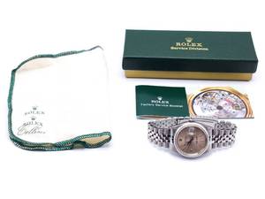 lot 1 image: Mens Rolex Datejust 16220 Estate Watch