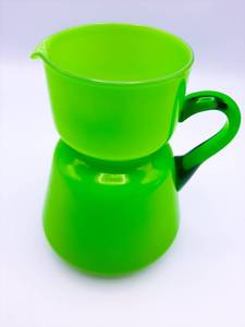 lot 66 image: Mid Century Modern Danish Green Pitcher 6 14 Tall