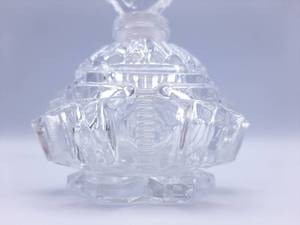 lot 52 image: Art Deco Czech Cut Fancy Perfume Bottle & Stopper