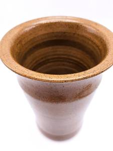 lot 45 image: Artist Signed Handspun Pottery Vase 7 12