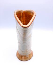 lot 4 image: Johanna Jo Severson Signed Pottery Vase 9 Tall