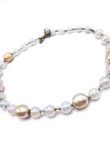 lot 102 image: Miriam Haskell Signed 16 Pearl Estate Necklace