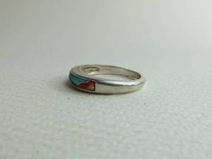 lot 10 image: Southwestern Style Sterling Band