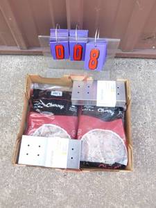 lot 8 image: Flat of grill accessories & wood chips. As shown.
