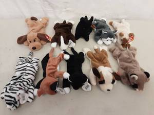 Lot Of 10 Beanie Babies