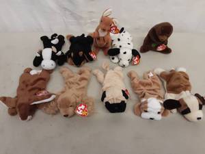 Lot Of 10 Beanie Babies