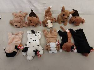 Lot Of 10 Beanie Babies