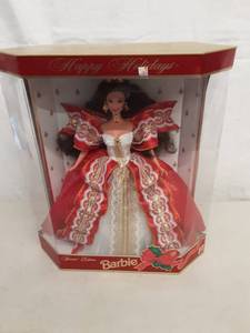 1997 Happy Holidays Barbie In Box