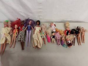 Lot Of Assorted Fashion Dolls