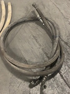 Lot Of (7) Hoses & (1) Set Of Hydraulic Hoses
