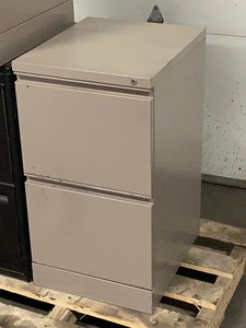 Lot Of (3) 2-Drawer Steel File Cabinets