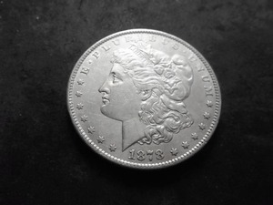 lot 1 image: 1878 Morgan Silver Dollar Reverse 1879