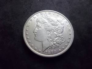 lot 3 image: 1879   Morgan Silver Dollar
