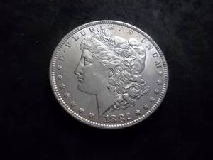 lot 5 image: 1882 O Morgan Silver Dollar