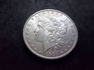 lot 6 image: 1883 O Morgan Silver Dollar