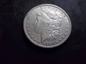 lot 17 image: 1889 O Morgan Silver Dollar