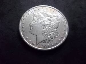 lot 25 image: 1899 S Morgan Silver Dollar